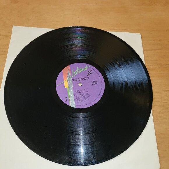 SWEET PEA ATKINSON Don't Walk Away LP Vinyl 1982 Island Records 90007-1 Funk LP2 - Picture 6 of 7